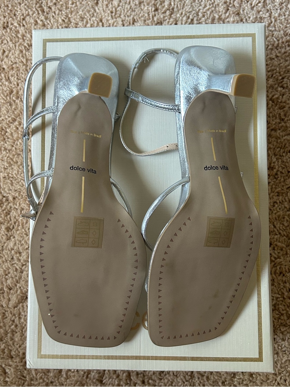NWT! - Dolce Vita Women's Mylee Heeled Sandal - Picture 9 of 11